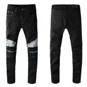 acheter amiri jeans fit panheels ar6420 black